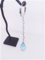 Earrings Rudelli Zambetti Gioielli Woman in White Gold Topazio UNICOLOR-OR6 - UNICOLOR-OR6